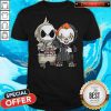 Jack Skellington And Pennywise Friend Happy Halloween Shirt
