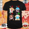 Labrador Retriever Dogs Right Way To Wear Mask Shirt