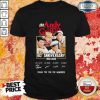 The Andy Griffith Anniversary 1960 2020 Thank You For The Memories Signatures Shirt