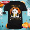 Cat Beer Because 2020 Is Boo Sheet Halloween Shirt