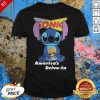 Nice Stitch Hung Sonic Americas Drive in Shirt
