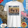 Mushroom My Lucky Shrooming Vintage Retro Shirt