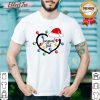 Happy Heart Santa Surgical Tech light Christmas Shirt - Design By Effecttee.com