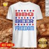 Top BBQ Beer Freedom USA America 2020 Proud American Shirt - Design By Effecttee.com