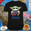 Baby Yoda Face Mask Hug Buffalo Bills Shirt - Design By Effecttee.com