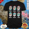 Christmas 2020 Santa Wearing Mask Wrong Nope Yep Christmas Shirt - Design By Effecttee.com