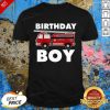 Birthday Boy 6 Fire Truck Shirt - Design by Effecttee.com