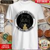 Black Cat Crocheting I Like Cats And Crochet And Maybe 3 People Shirt