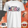 Scrub Life Medical Stethoscope Nurse Hero American Flag Shirt