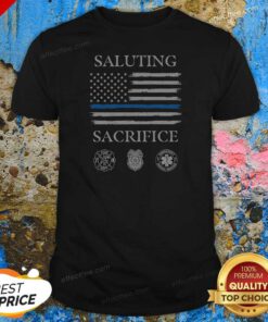 Good Nice Saluting Sacrifice Fire Dept Police Emergency Medical Services
