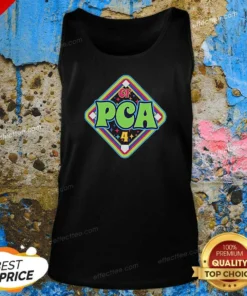 Hot CF PCA 4 Baseball Diamond Mascot Design Logo And Team Pride Sport Performance Tank Top optimized for athletic wear