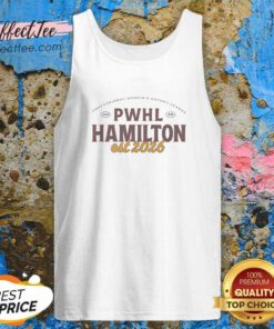 Hot Hamilton Est 2026 Professional Womens Hockey League 2026 tank top optimized for women athletes