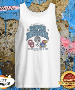 Hot Oklahoma Sooners Vs Kansas Jayhawks 2026 NCAA Division I Baseball Super Regional Tank Top