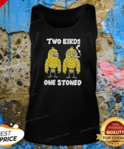 Hot Top Two Birds One Stoned Smoking Tank Top
