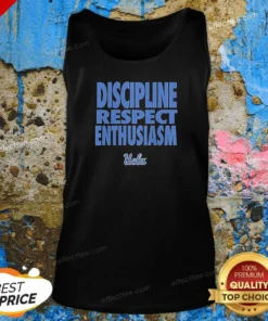 Original UCLA Bruins Discipline Respect Enthusiasm Tank Top
