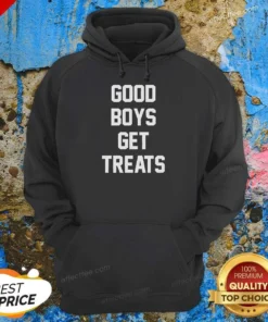 Pretty Boys Get Treats Text Hoodie