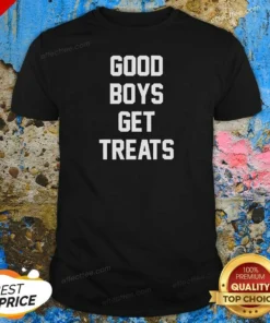 Pretty Boys Get Treats Text