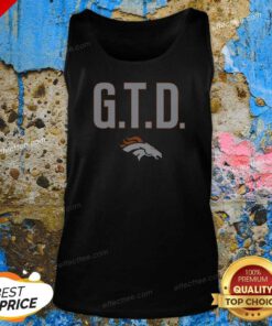 Pretty Denver Broncos GTD Logo Tank Top