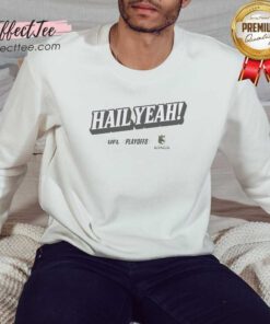Pretty Louisville Kings Hail Yeah UFL Playoffs sweatshirt optimized for showcasing the vibrant team spirit.