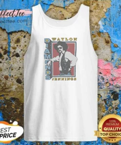 Pretty Waylon Jennings Diamonds Ringer Tank Top