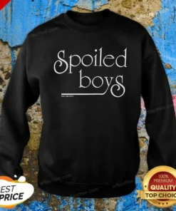 Awesome Spoiled Boys Daily Dawn Long Sweatshirt