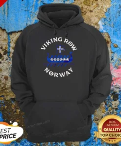 Awesome Viking Row Norway Soccer Viking Ship Rowing Hoodie