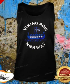 Awesome Viking Row Norway Soccer Viking Ship Rowing Tank Top