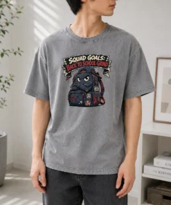Good Back To School Squad Goals Streetwear Washed T-Shirt