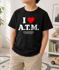 Good I Love ATM A Thousand Miles By Vanessa Carlton Kids T-Shirt