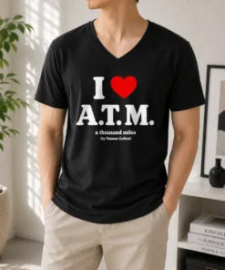 Good I Love ATM A Thousand Miles By Vanessa Carlton V-Neck Shirt