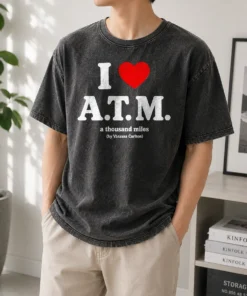 Good I Love ATM A Thousand Miles By Vanessa Carlton Washed T-Shirt