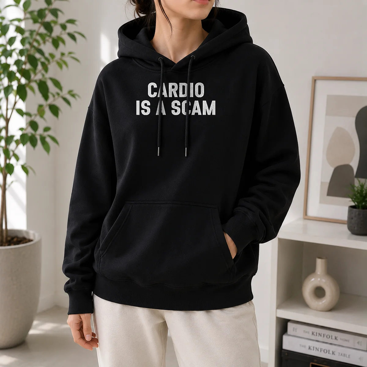 Happy Nice Cardio Is A Scam Hoodie