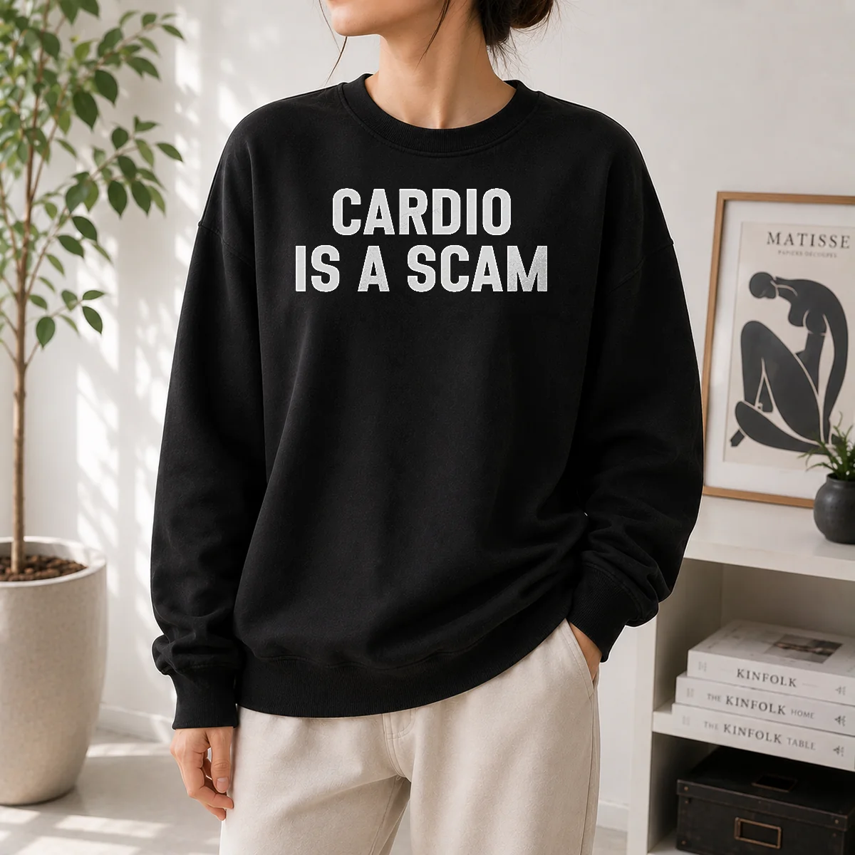 Happy Nice Cardio Is A Scam Sweater