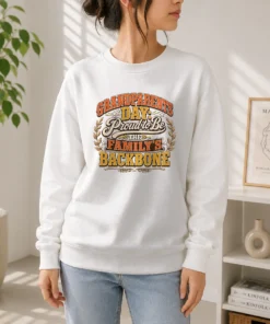 Hot Grandparents Day Proud Family Backbone Vintage Sweater
