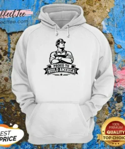Hot Labour Day American Blue Collar Silhouette Hoodie