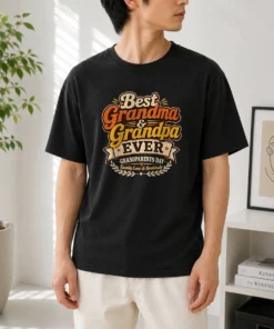 Nice Grandparents Day Vintage Best Grandma Grandpa