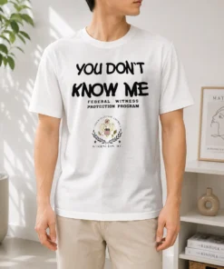 Nice You Do Not Know Me Federal Witness Protection Program United States Of America