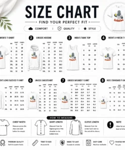 Size chart for Official Angry Pigeon With Beer And Cigarette showing measurements in inches and cm