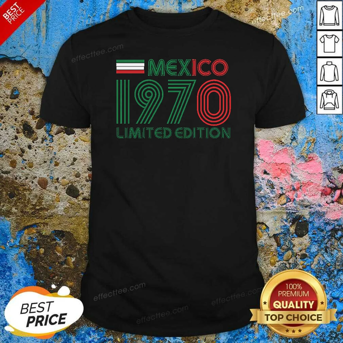 Official Retro Mexico 1970 Limited Edition Shirt Official Retro Mexico 1970 Limited Edition Shirt