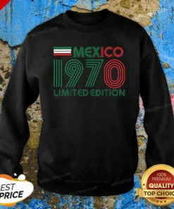Official Retro Mexico 1970 Limited Edition Sweatshirt