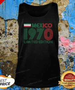 Official Retro Mexico 1970 Limited Edition Tank Top