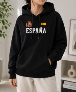 Original Espana Spain National Heritage Coat Of Arms Hoodie