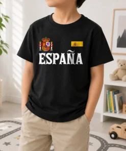 Original Espana Spain National Heritage Coat Of Arms Kids T-Shirt