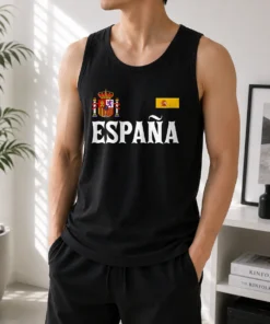 Original Espana Spain National Heritage Coat Of Arms Tank Top