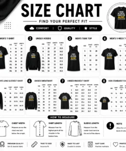 Size chart for Premium I Want My Future Daughter Alive Not Killed Or Raped with measurements in inches and cm
