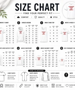 Size chart for Pretty AI Companionship Is Nothing To Be Ashamed Of with measurements in inches and cm
