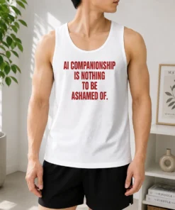 Pretty AI Companionship Is Nothing To Be Ashamed Of Tank Top