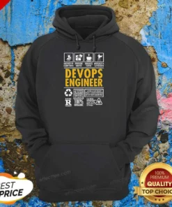 Pretty Devops Engineer Humorous Infographic Icons Knower Of Everything Superhero Hoodie