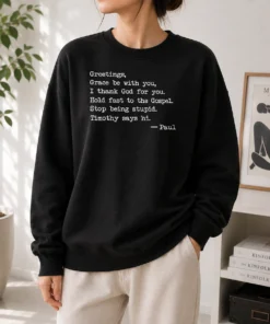 Pretty Grace Be With You Sweater