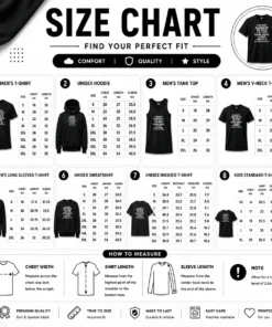 Size chart for Pretty I'M Not Scared Of My Wife I'M Just Doing What I Love Not Making Her Mad with measurements in inches and cm